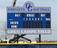 Oak Creek names softball field after Lampe