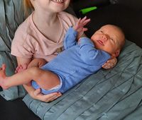 Greyson and his big sister Madelyn